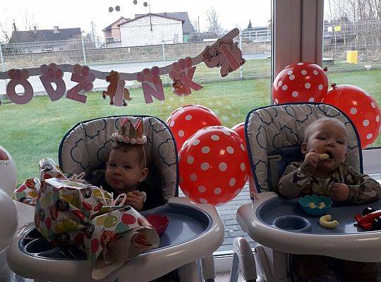 PIERWSZE URODZINY W NASZYM ŻŁOBKU