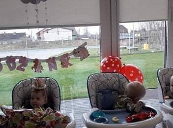 PIERWSZE URODZINY W NASZYM ŻŁOBKU