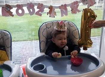 PIERWSZE URODZINY W NASZYM ŻŁOBKU